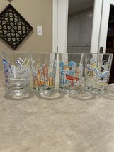 McDonalds Celebrates the Magic of Walt Disney World Set of 4 Glasses 1996 - £30.89 GBP