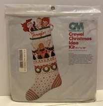 Columbia Minerva Crewel Christmas Angel Stocking Kit 7952 by Meredith Gladstone - $36.00