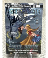 2006 SUPERVERSE ZOOM SUIT COMIC CON PROMO CARDS JOHN TADDEO AUTOGRAPH # 1 - $18.07 CAD