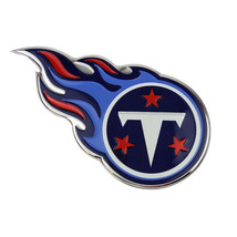 Tennessee Titans Metal Die Cut Auto Emblem Decal Sticker NFL - £6.12 GBP