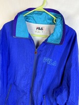 Vintage Fila Jacket Windbreaker Lightweight Full Zip Track Tennis Mens L... - £27.02 GBP