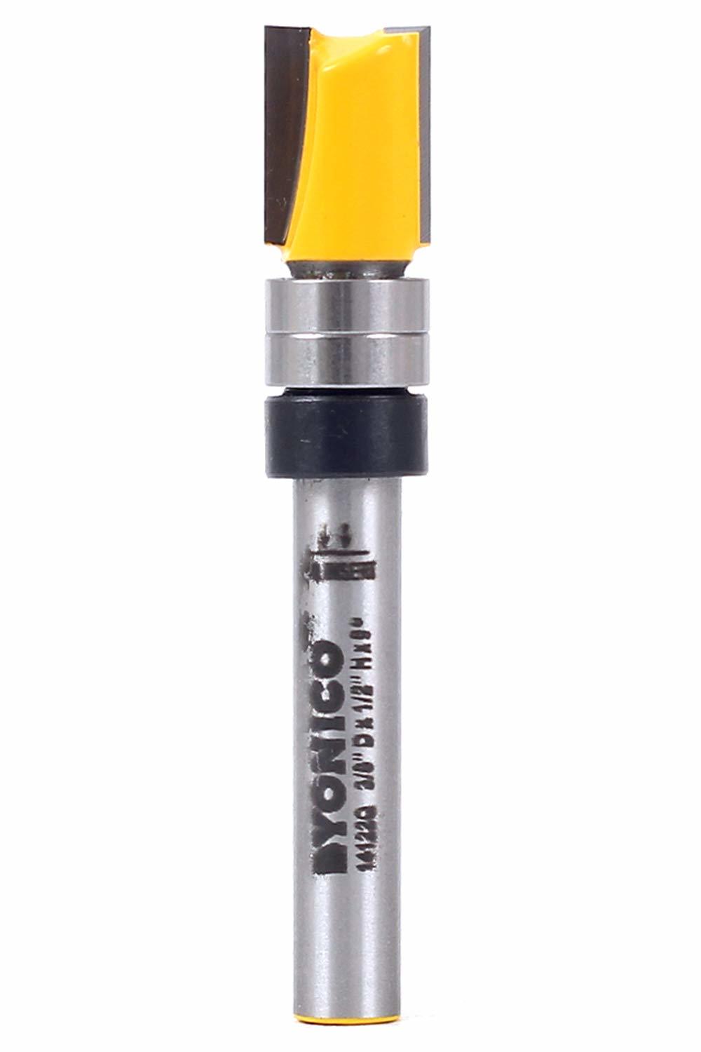 Yonico Router Bits Pattern Bit Flush Trim 3/8-Inch Diameter, Inch Shank ... - $32.93