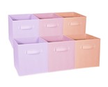 Sorbus 11 Inch Cube Storage Organizer Bins - 6 Pack - Foldable Storage C... - $43.99