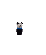 Vintage Fisher Price Little People Dog w/ Blue Collar - $338.51 MXN
