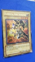 Elemental Hero Sparkman (YSD-ENS01) Ultra Rare Limited Edition M/NM Yugioh Card - £19.98 GBP