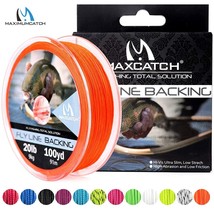 Maximumcatch 20/30LB 50/100/300 Yard  Bac Line Multi Color Fly Fishing Line - £79.66 GBP