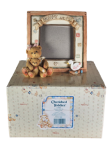 Cherished Teddies Mommy and Me 128066 Picture Frame Vintage Enesco 2.75&quot; x 2.75&quot; - £10.86 GBP