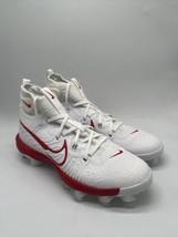 Nike Alpha Huarache NXT MCS Red/White Baseball Cleats DJ6519-104 Men&#39;s Size 10 - £56.81 GBP