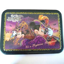 RARE Tokyo Disney Resort Halloween 2010 Mickey &amp; Minnie Masquerade Tin Box! - €24,24 EUR