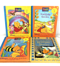 Disney&#39;s Pooh Books Lot of 4 Good As Gold Bedtime Stories Sweet Dreams Garden - £9.09 GBP