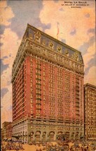 Vintage POSTCARD- Hotel La Salle, La Salle At Madison St., Chicago BK56 - £4.67 GBP