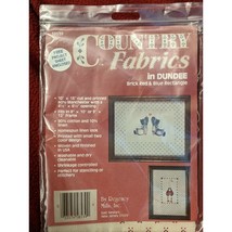 Country Fabrics in Dundee 10&quot; x 13&quot; by Regency Mills, Inc Blue Rose Rect... - $92.07 MXN