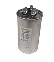 TITAN PRO Packard TRCD605 60+5 MFD 370V Round Run Capacitor - $59.94 CAD