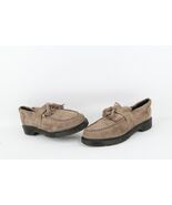 Vtg Dr Martens Womens 6 Distressed Suede Leather Chunky Platform Tassel ... - $276.02 CAD