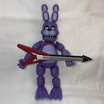 2020 Funko Five Nights at Freddy&#39;s Bonnie Articulated Figure FNAF Rabbit Guitar - £19.38 GBP