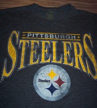 Vintage Style Pittsburgh Steelers Nfl Football T-Shirt Mens Large - £15.50 GBP