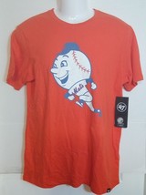New York Mets &#39;47 Brand Orange Child&#39;s T-Shirt Small - $18.70