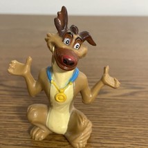 Vintage 1989 All Dogs Go To Heaven Charlie Barkin Dog PVC Toy Figure 3 1/4&quot; - £7.04 GBP