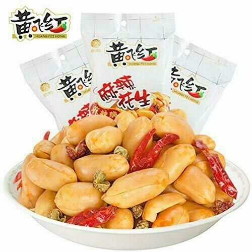 Huang Fei Hong Spicy Peanut 210g(7.4oz) 黄飞红 麻辣花生 Fast Shipping - $9.89 - $69.29