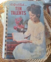 1968 A Good Cook Ten Talents Frank Hurd Vegetarian Cookbook - £12.65 GBP