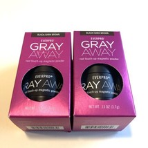 2 Pack - Everpro Gray Away: Root Touch-Up Magnetic Powder Black/Dark Brown - £59.50 GBP