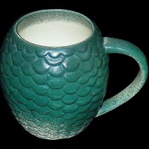 HBO Game of Thrones Rhaegal Daenarys Dragon Egg Coffee Mug Green Scales - £27.90 GBP