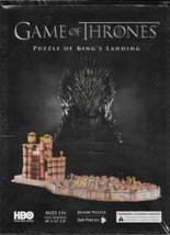 Game of Thrones Kings Landing 260 Piece 3D Jigsaw Puzzle 4d Cityscape NE... - $24.18