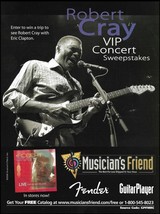Robert Cray 2006 VIP Concert Sweepstakes advertisement 8 x 11 ad print - $4.70