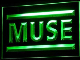Muse LED Neon Sign home decor crafts gift fans - £20.45 GBP+