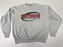 Vintage Huntington College Crew Neck Long Sleeve Sweater XL Montgomery Alabama - £15.49 GBP