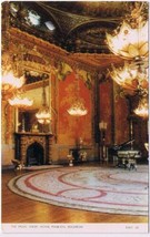 United Kingdom UK Postcard Brighton Royal Pavilion Music Room - £2.96 GBP