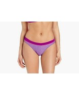 Speedo Damen Leuchtend Meliert Bikini Unten, Violett, Größe 14 - £11.62 GBP