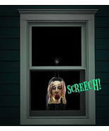 Scary Creepy Peeper Screaming Banshee Prank Window Prop Halloween Decora... - $769.75 MXN