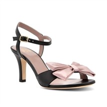 Arnia women&#39;s tassel bow sandals in Black/Pink - £66.33 GBP