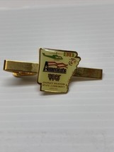 Vintage VFW Veterans of Foreign Wars 1991-1992 Arkansas Tie Pin Clip Bar... - $11.88