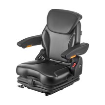 Forklift Seat Fold Down Tractor Suspension Seat Adjustable Back & Headrest - $492.99