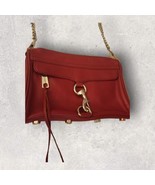 Rebecca Minkoff  Mini M.A.C Crossbody Bag $195 Scarlet Red  Original Pack - $882.82 MXN