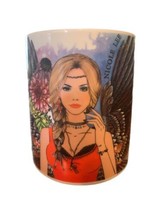 NICOLE LEE &quot;Hollywood Since 2004&quot; CERAMIC Coffee Tea Cocoa Cup MUG Glass - £15.60 GBP