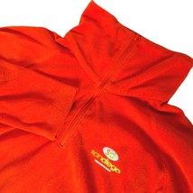 Columbia Women&#39;s Glacial Fleece 1/4 Zip Pull Over Size Medium Orange San... - $30.08 CAD