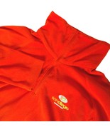 Columbia Women&#39;s Glacial Fleece 1/4 Zip Pull Over Size Medium Orange San... - $30.43 CAD