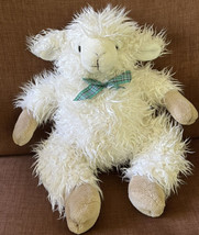 Mary Meyer Lamb Vintage White Shaggy Sheep Plush Stuffed Animal 15 &quot; Lov... - $17.81