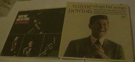 Wayne Newton Record Lot - Wayne Newton In Person/Wayne Newton Sings Hit Songs - £5.11 GBP