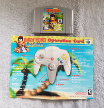 Diddy Kong Racing Nintendo 64 N64 Game Cartridge &amp; Operation Card Cleaned Tested - £31.56 GBP