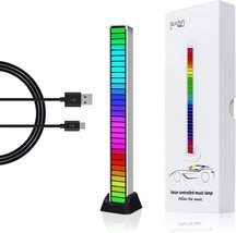 Gingo Rgb Voice-Activated Pickup Rhythm Light, 32 Bit Music Level Indicator - $41.99