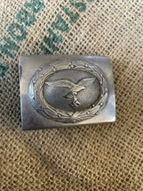 Vintage WW2 Luftwaffe Belt Buckle    Original Nice Condition - $246.51