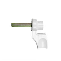 Pella Thumb Turn Latch Lock for Interior Sliding Metal Door Handle - White - $58.95