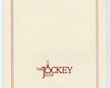 The Jockey Club Room Service Menu Massachusetts Ave Washington DC  - £31.91 GBP