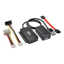 Tripp Lite USB 3.0 SuperSpeed to SATA/IDE Adapter with Built-In USB Cable - $60.99