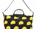 Longchamp Le Pliage Cheese Print 18 Large Nylon Travel Satchel Tote Bag ... - £253.21 GBP