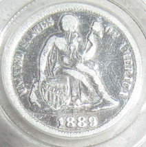 1889 Liberty Seated Dime, silver - $39.59